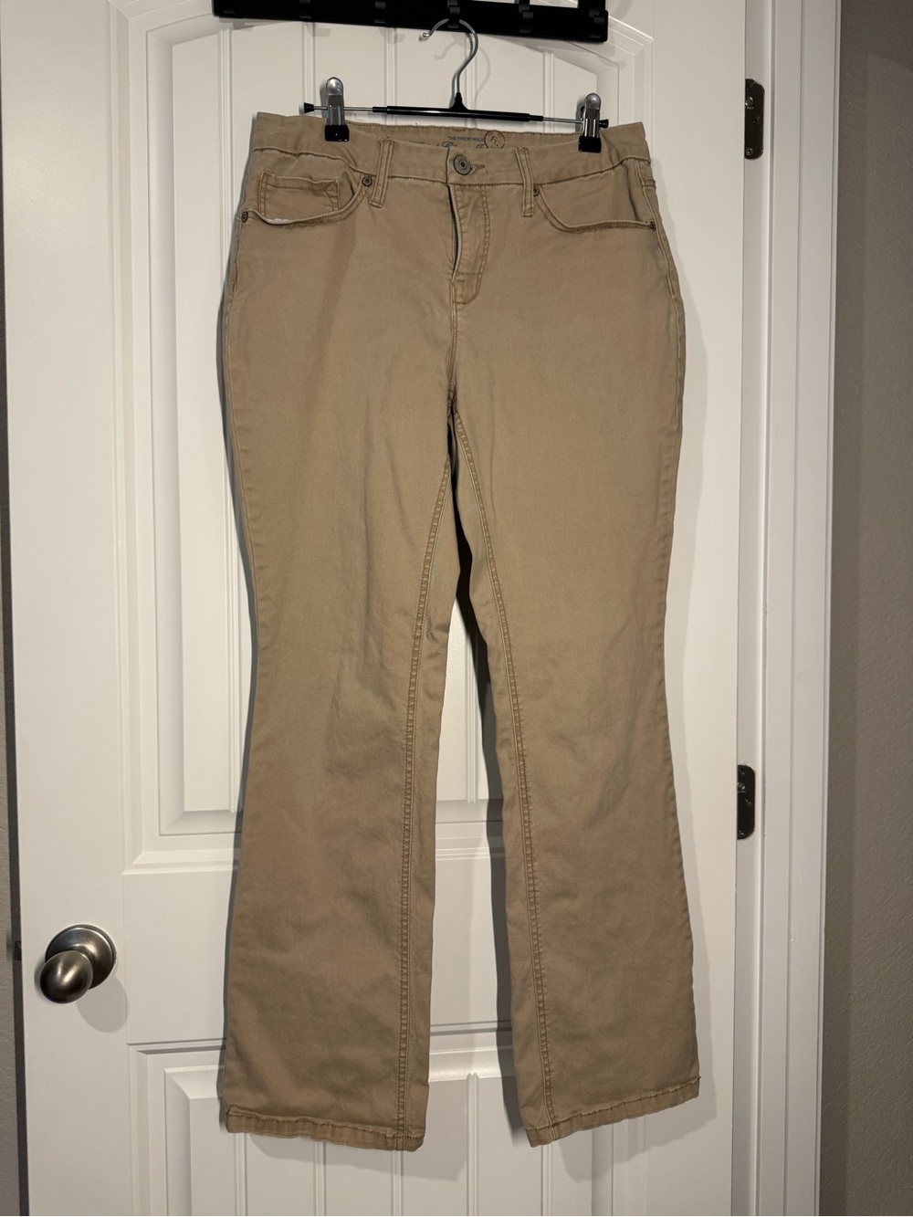 Faded Glory Women's Khaki Low Rise Bootcut Pants
